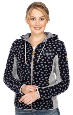 Jacke BICHL Blau Grau -Bekleidungsförderung Laden marjo jacke bichl blau grau 7