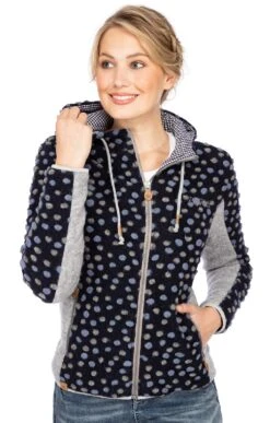 Jacke BICHL Blau Grau -Bekleidungsförderung Laden marjo jacke bichl blau grau 9