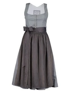Dirndl "Katharina" In Grau