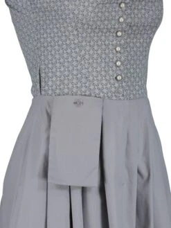 Dirndl "Katharina" In Grau -Bekleidungsförderung Laden melega dirndl katharina in grau 3