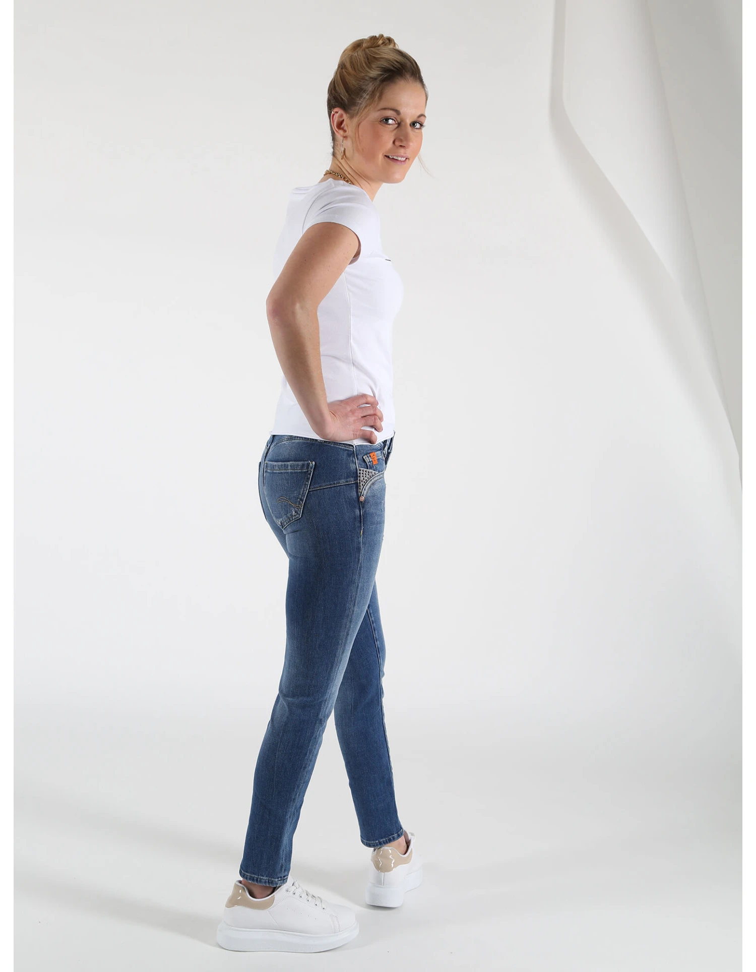 Slim-Jeans Marry Slim Fit Jeans In Biloka Blue 7 Slim-Jeans Marry Slim Fit Jeans In Biloka Blue – Bild 5