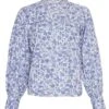 MOSS COPENHAGEN Bluse "Lenora Haddis" In Weiß/ Blau 2 MOSS COPENHAGEN Bluse "Lenora Haddis" In Weiß/ Blau -Bekleidungsförderung Laden moss copenhagen bluse lenora haddis in weiss blau