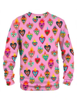 Mr GUGU & MISS GO Sweatshirt In Rosa/ Bunt