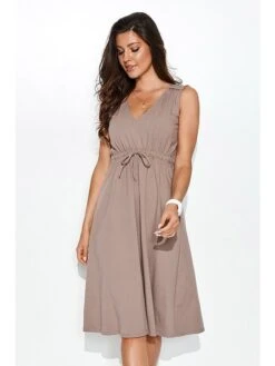 Kleid In Taupe