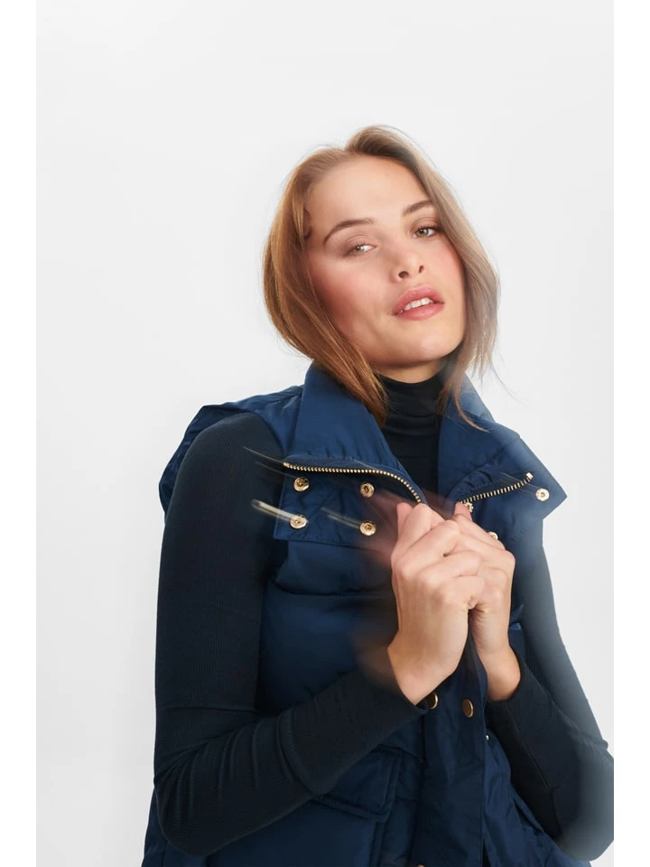 Weste "Nuedona" In Dunkelblau 9 Weste "Nuedona" In Dunkelblau – Bild 7