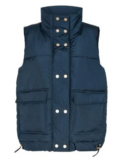 Weste "Nuedona" In Dunkelblau 18 Weste "Nuedona" In Dunkelblau -Bekleidungsförderung Laden numph weste nuedona in dunkelblau 7