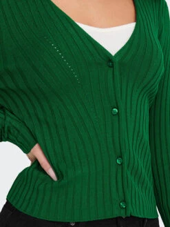 ONLY Cardigan "Meddi" In Grün -Bekleidungsförderung Laden only cardigan meddi in grun 3