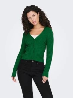 ONLY Cardigan "Meddi" In Grün -Bekleidungsförderung Laden only cardigan meddi in grun 4