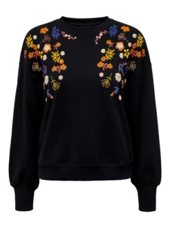 ONLY Sweatshirt "Brooke" In Schwarz