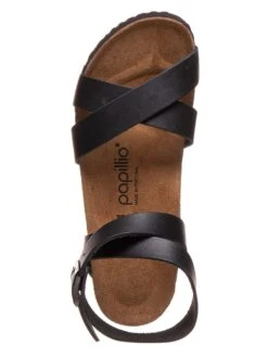 Leder-Keilsandaletten "Lola" In Schwarz - Weite S -Bekleidungsförderung Laden papillio leder keilsandaletten lola in schwarz weite s 3