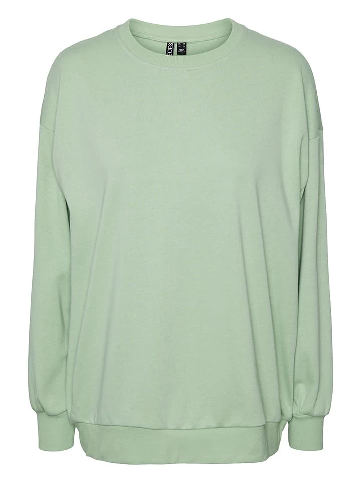 Pieces Sweatshirt In Hellgrün 3 Pieces Sweatshirt In Hellgrün