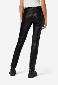 Lederhose 9810 In Schwarz -Bekleidungsförderung Laden ricano lederhose 9810 in schwarz 2