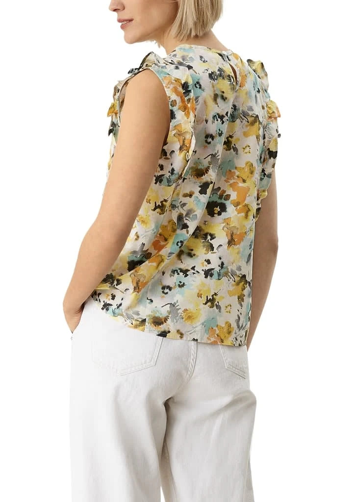 S.Oliver Blusentop In Beige 5 S.Oliver Blusentop In Beige – Bild 3