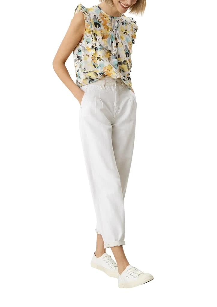 S.Oliver Blusentop In Beige 6 S.Oliver Blusentop In Beige – Bild 4