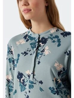 Schiesser Pyjama In Hellblau/ Dunkelblau -Bekleidungsförderung Laden schiesser pyjama in hellblau dunkelblau 3