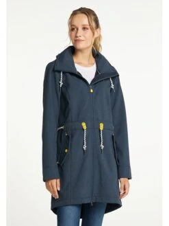 Schmuddelwedda Softshellmantel In Dunkelblau