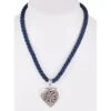Halskette K100 Kordel Herz Mit Edelweiss Marine -Bekleidungsförderung Laden schuhmacher halskette k100 kordel herz mit edelweiss marine