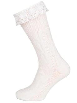 Socke CS530 Mit Spitze Weiss -Bekleidungsförderung Laden schuhmacher socke cs530 mit spitze weiss 2