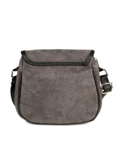 Trachtentasche TA3000 Veloursleder, Grau -Bekleidungsförderung Laden schuhmacher trachtentasche ta3000 veloursleder grau 2