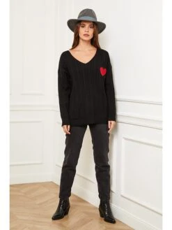 Pullover In Schwarz -Bekleidungsförderung Laden soft cashmere pullover in schwarz 4