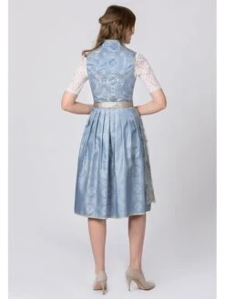 Dirndl "Odina" In Hellblau/ Hellgrau -Bekleidungsförderung Laden stockerpoint dirndl odina in hellblau hellgrau 2