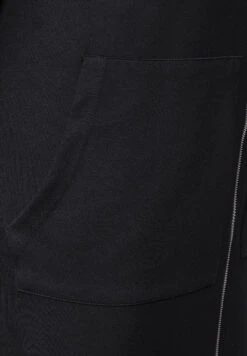 STREET ONE Lange Loose Fit Sweatjacke Black -Bekleidungsförderung Laden street one lange loose fit sweatjacke black 4