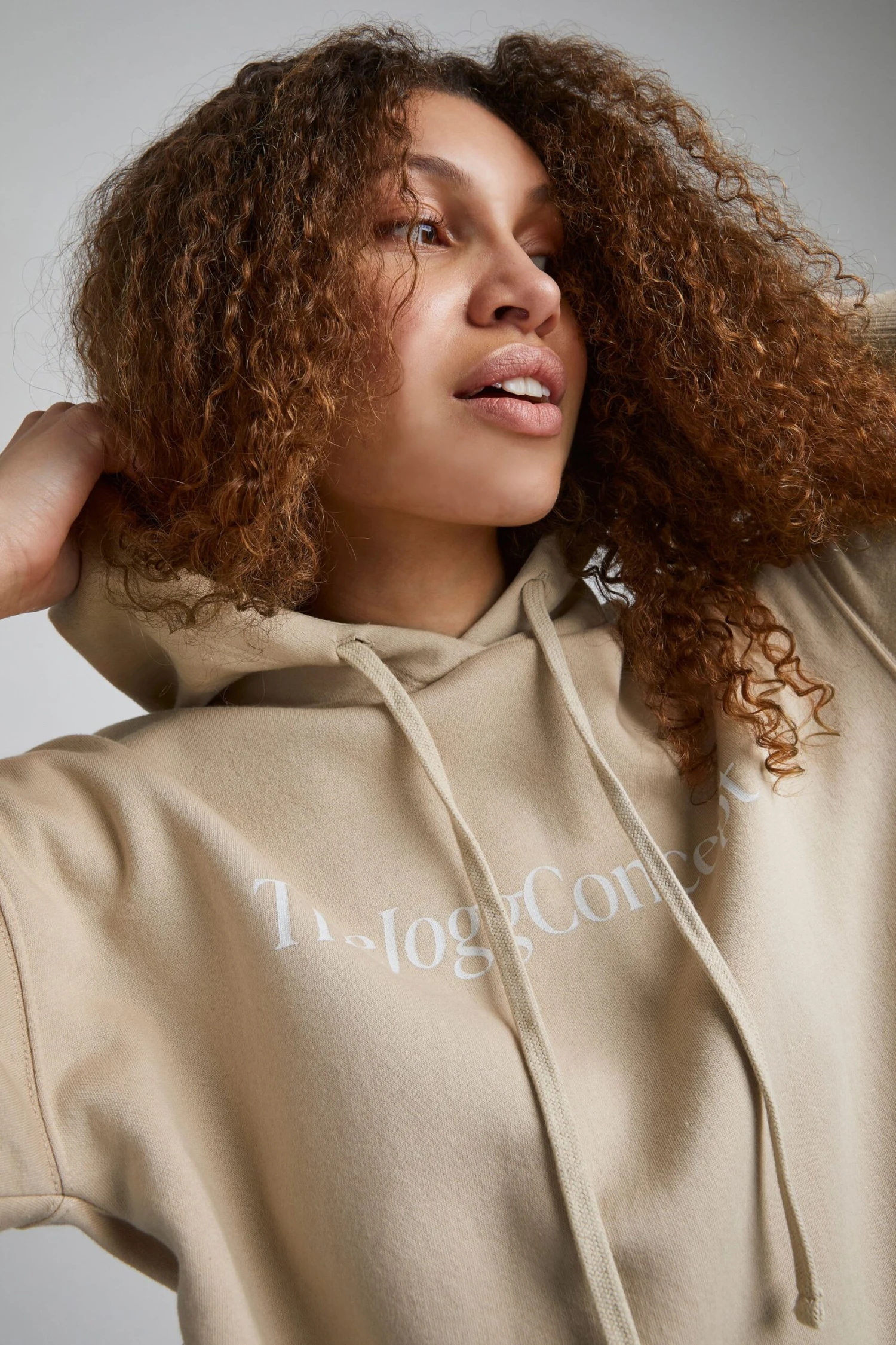 Sweatkleid In Natur 6 Sweatkleid In Natur – Bild 4