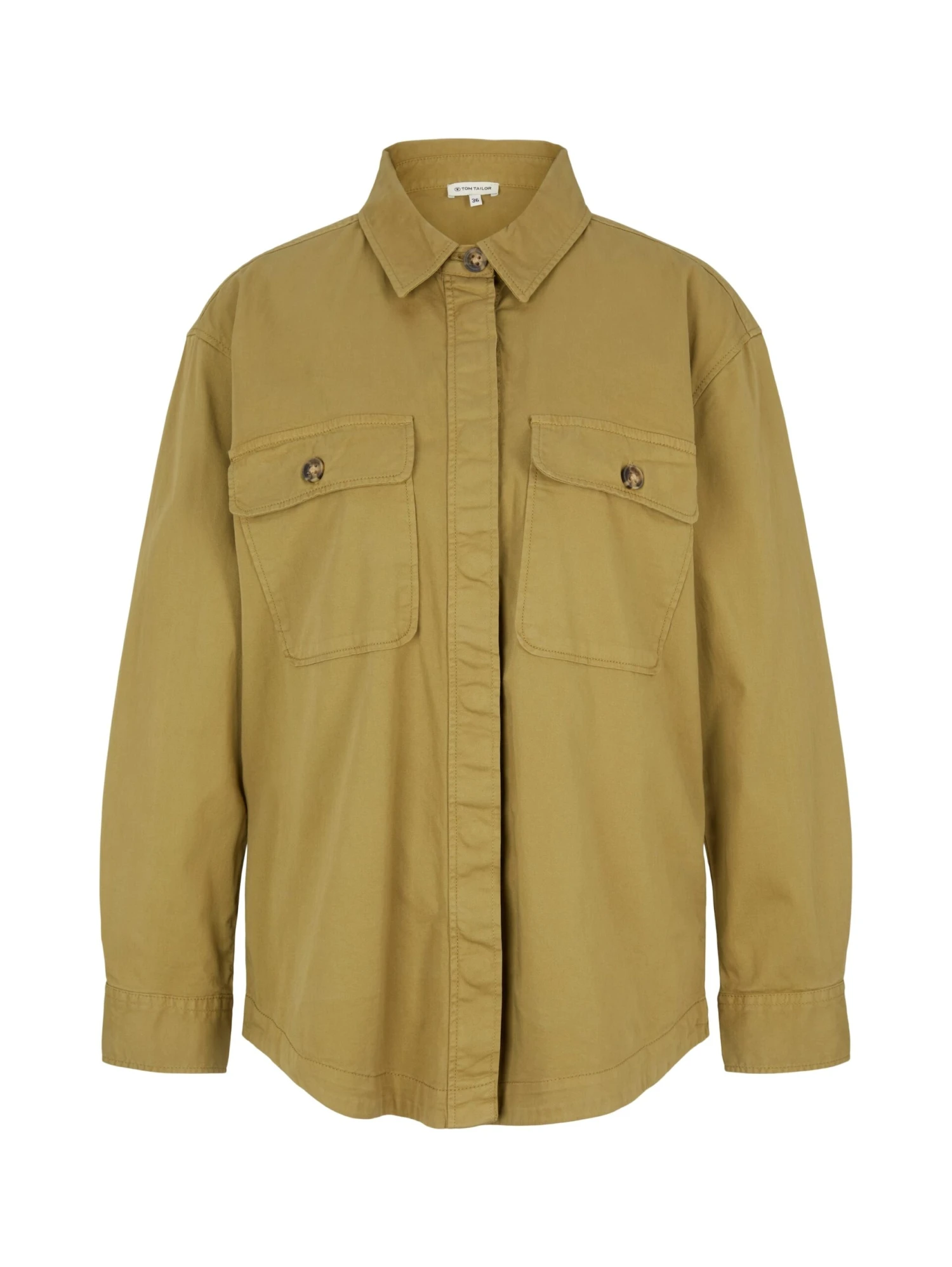 Tom Tailor Hemdjacke Moderate Olive 3 Tom Tailor Hemdjacke Moderate Olive