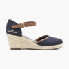 Tom Tailor Keilpumps Blau -Bekleidungsförderung Laden tom tailor keilpumps blau