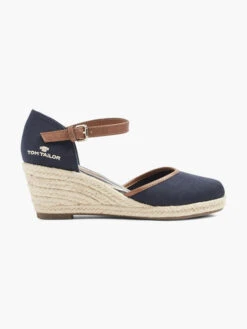 Tom Tailor Keilpumps Blau