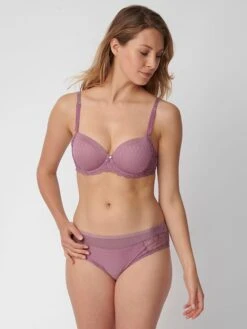 Triumph Slip "Azalea Florale" In Lila -Bekleidungsförderung Laden triumph slip azalea florale in lila 3