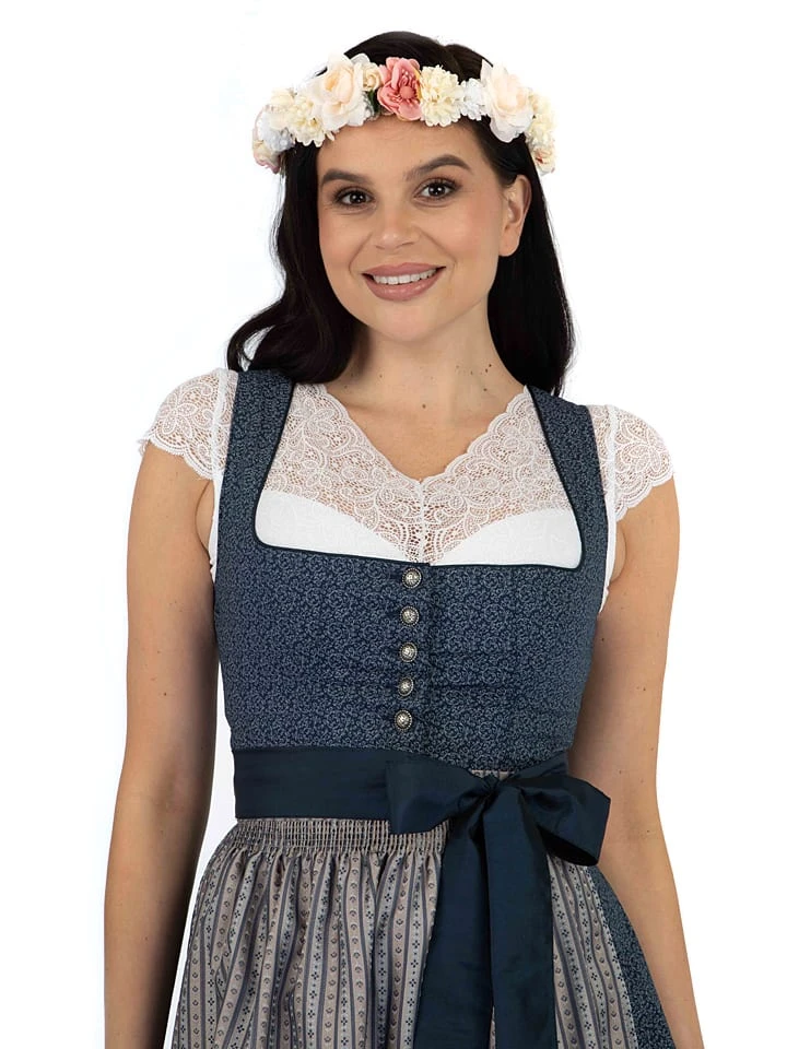 Dirndl In Dunkelblau 5 Dirndl In Dunkelblau – Bild 3