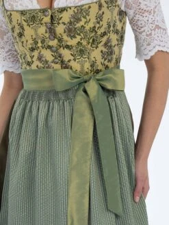 Dirndl In Gelb/ Grün -Bekleidungsförderung Laden turi landhaus dirndl in gelb grun 3