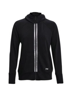 Under Armour Sweatjacke In Schwarz