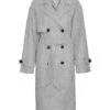 Vero Moda Trenchcoat "Fortune" In Hellgrau -Bekleidungsförderung Laden vero moda trenchcoat fortune in hellgrau