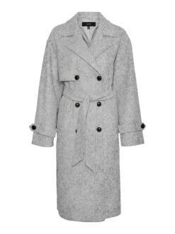 Vero Moda Trenchcoat "Fortune" In Hellgrau